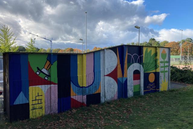 Skateland Ahrensburg 12.10.21 Graffiti Veranstaltung